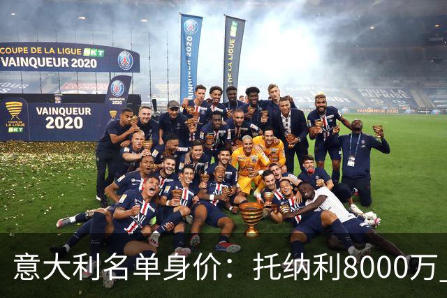 意大利名单身价：托纳利8000万 巴斯托尼6500万 仅10人超过3千万